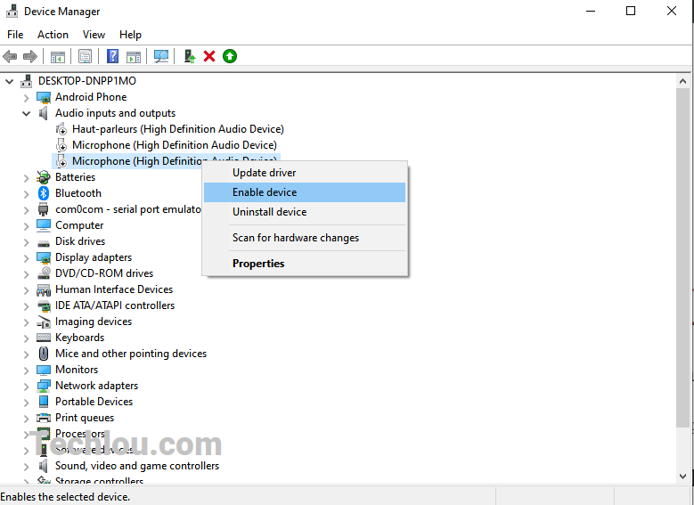 Fix Windows 10 Not Detecting Microphone