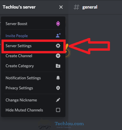 Access Discord settings 2